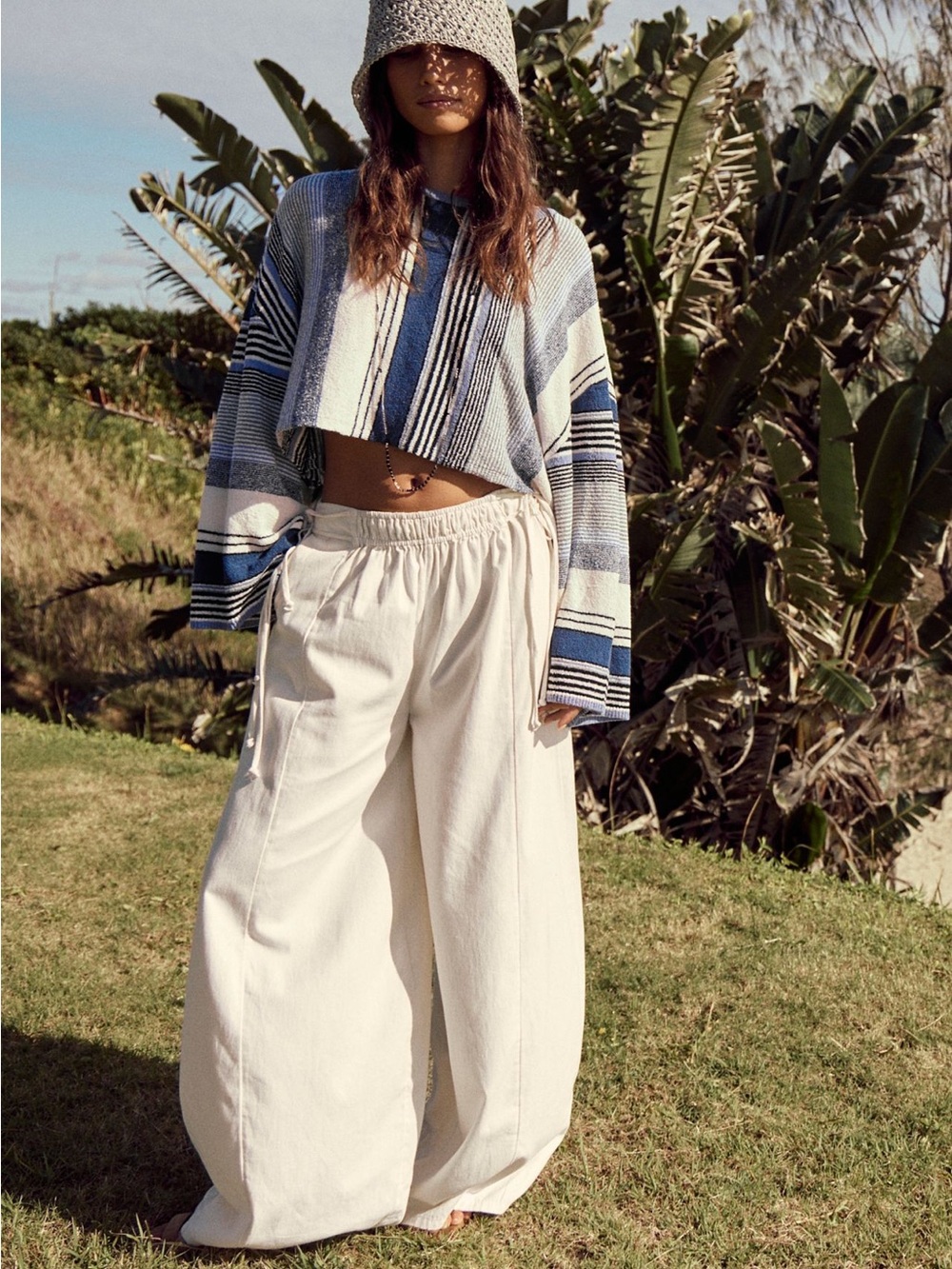 Free People Sun Rays Long Sleeve Sweater NWT